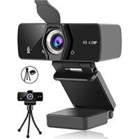 Expired: 2K Webcam for Desktop/Laptop with Privacy Cover & Tripod, Plug and Play – YouTube, Skype, FaceTime