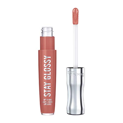 Rimmel Stay Glossy 6HR Lip Gloss, Sippin, 0.18 Fl Oz (Pack of 1)