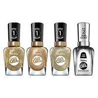 Sally Hansen Miracle Gel Nail Polish Holiday Bundle (Pack of 4)