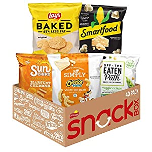 40 Ct – FritoLay Ultimate Smart Snacks Care Package Variety Assortment of Chips & Crisps Ready to Go Snacks - $4.65 ($19.72)