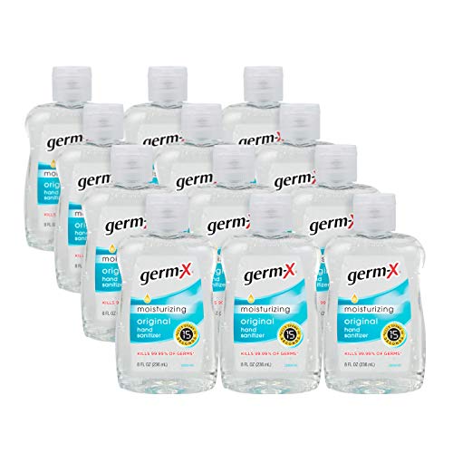Germ-X Original Hand Sanitizer, 8 Fl Ounce (pack of 12), 96 Fl Oz - $10.35 ($27.59)