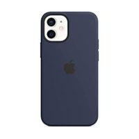 Apple Silicone Case with MagSafe (for iPhone 12 Mini) – Deep Navy