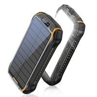 Expired: BLAVOR Portable Solar Power Bank 26800mAh with 18 LEDs Flashlights and 3 USB Output
