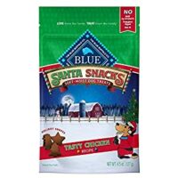 Blue Buffalo Santa Snacks Tasty Chicken Recipe Soft Dog Treats 4.5-oz Bag