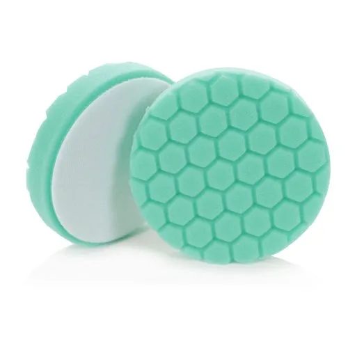 Chemical Guys Hex-Logic Heavy Polishing Pad, Green (4.5 Inch Pad made for 4 Inch backing plates)