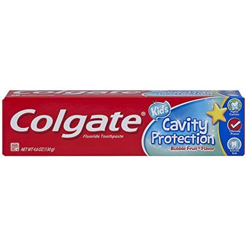 Colgate Kids Cavity Protection Toothpaste, Bubble Flavor, 4.6 Ounce