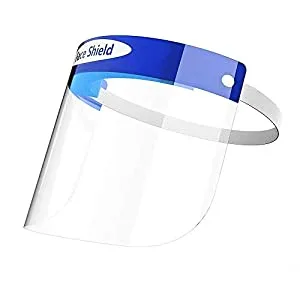 [10 PCS] Reusable Face Shield, Anti-Saliva Anti-Fog Windproof Dustproof Protective Mask Shield Protect Eyes and Face for Adults