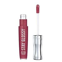 Rimmel Stay Glossy 6HR Lip Gloss, Captivate Me, 0.18 Fl Oz (Pack of 2)