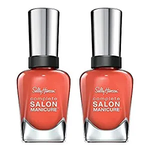 Sally Hansen Complete Salon Manicure Nail Color, Poof Be-gonia, Pack of 2