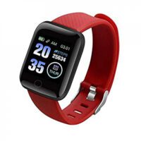 Expired: D13 Smart Wristband Health Fitness Waterproof Sports Smart Bracelet Smart Watch 1.3-inch Screen (Red)