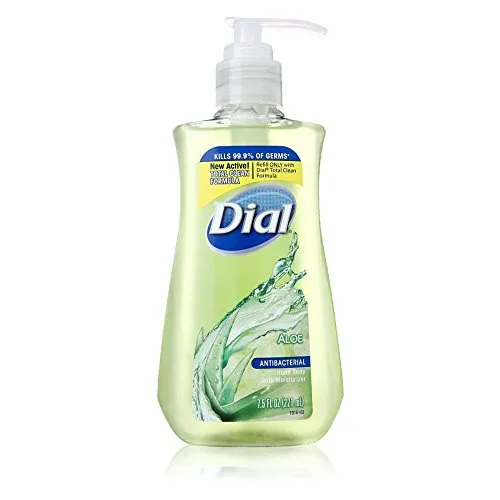 Frankel & Frankel Dial Antibacterial Hand Soap, Moisturizing Aloe, Pump – 7.5 Oz