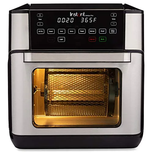 Instant Vortex Pro Air Fryer Oven 9 in 1 with Rotisserie, 10 Qt, EvenCrisp Technology