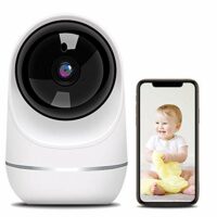 Baby Monitor 1080P Wireless Security Camera with Motion Detection, 2 Way Audio and Cloud Storage, Night Vision, Remote View