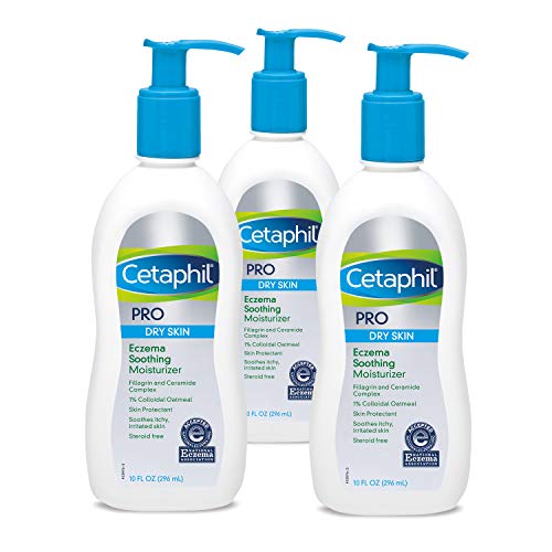 Cetaphil Pro Eczema Soothing Moisturizer, Unscented, 10 Fl Oz (Pack Of 3) - $30.47 ($41.29)