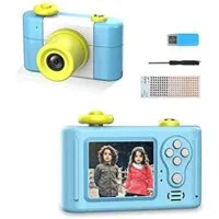 Expired:&nbsp;GordVE Kids Camera Toys for Girls, Gifts Rechargeable Shockproof Cute (Blue)