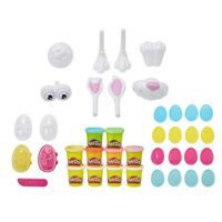 Play-Doh Easter Basket Toy 25-Piece Bundle, Make Your Own Easter Bunny Kit with Eggs, Stampers, and 10 Cans of Non-Toxic Modeling Compound, Easter Crafts for Kids 3 Years and Up, 2-Ounce Cans