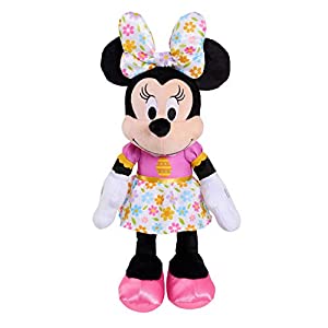 Disney Easter Large 19 Inch Plush Minnie Mouse in Spring Themed Dress and Oversized Matching Bow, Easter Basket and Presents - $9.98 ($12.87)