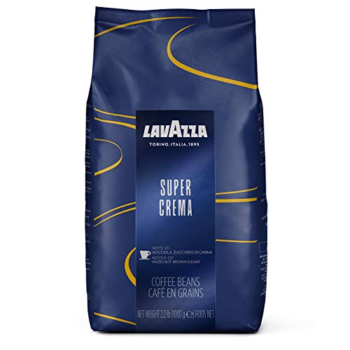 Lavazza Super Crema Whole Bean Coffee Blend, Medium Espresso Roast, 2.2 Pound (Pack of 1) - $10.91 ($19.57)