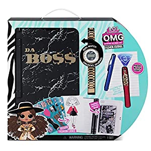 LOL Surprise OMG Fashion Journal – Secret Electronic Password Journal Notebook with Real Watch & Invisible Ink Pen Storage of Secret Diary Cute Journal for Girls - $9.99 ($16.25)