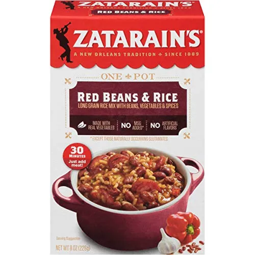 Zatarain’s Red Beans and Rice,Original, 8oz