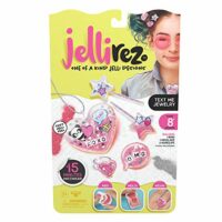 Jelli Rez Text Me Jewelry Pack – Quick & Easy DIY Resin Inspired Craft Activity Kit for Kids Ages 7 & Up