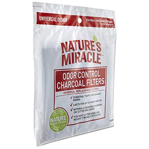 Natures Miracle Odor Control Universal Charcoal Filter, 2-Pack - $1.14 ($3.23)