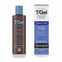 Neutrogena T/Gel Therapeutic Shampoo Original Formula, Anti-Dandruff Treatment for Long-Lasting Relief of Itching and Flaking Scalp as a Result of Psoriasis and Seborrheic Dermatitis, 4.4 fl. oz