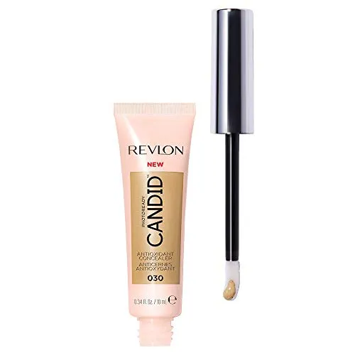 Revlon PhotoReady Candid Concealer, with Anti-Pollution, Antioxidant, Anti-Blue Light Ingredients, Light Medium.34 Fluid Oz
