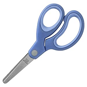 Sparco 5-Inch Kids Blunt End Scissors, Blue (SPR39045)