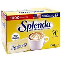 Splenda No Calorie Sweetener Value Pack, 1000 Individual Packets, 2.2 lbs (Pack of 1)