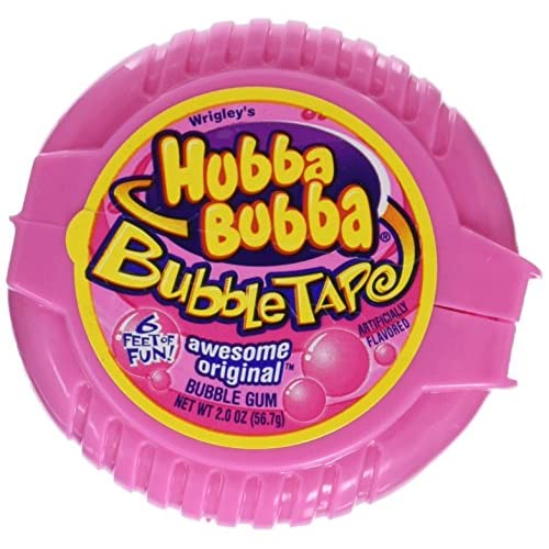 Hubba Bubba Gum Awesome Original Bubble Gum Tape, 2 Ounce (Pack of 6) - $0.93 ($6.51)