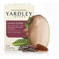 Yardley London Pure Cocoa Butter & Vitamin E Bar Soap, 4.25 Ounces /120 G (Pack of 1)