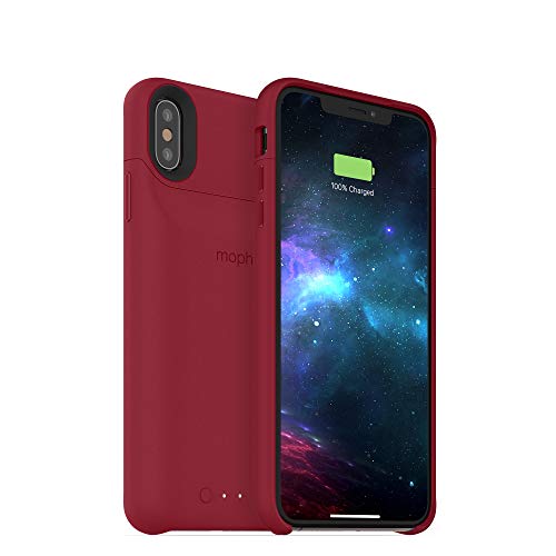 Mophie 401002838 Juice Pack Access – Ultra-Slim Wireless Battery Case – Made for Apple iPhone Xs Max (2,200mAh) – Dark Red