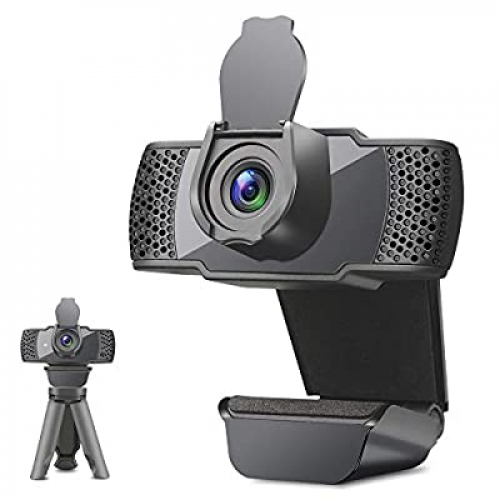 60% off - Expired: 1080P Webcam with Microphone for Desktop,USB Webcam with Tripod and Cover