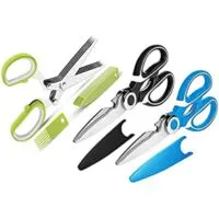Expired:&nbsp;Kitchen Shears and Herb Scissors Set, 3-Pack Premium Heavy Duty Shears