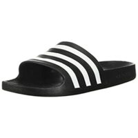 Adidas Women’s Adilette Aqua, Core Black/White/Core Black, Selected Sizes