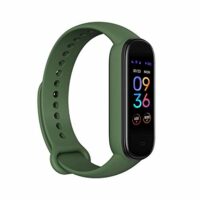 Amazfit Band 5 Fitness Tracker with Alexa Built-in, 15-Day Battery Life, Blood Oxygen, Heart Rate, Sleep Monitoring, Women’s Health Tracking, Music Control, Water Resistant, Olive (S2005OV2N)