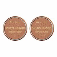 Rimmel natural bronzer, sun bronze, pack of 2, 0.49 Fl Oz