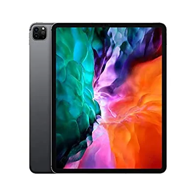 2020 Apple iPad Pro (12.9-inch, Wi-Fi + Cellular, 256GB) – Space Gray (4th Generation)