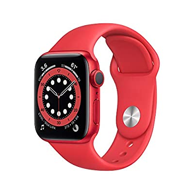 New Apple Watch Series 6 (GPS, 40mm) – (Product) RED – Aluminum Case