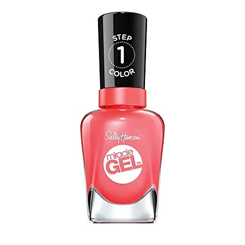 Sally Hansen Miracle Gel Nail Polish, Shade Pretty Piggy 359 (Pack of 2)