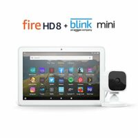 Fire HD 8 tablet 32 GB Ad-Supported + Blink Mini Camera Bundle