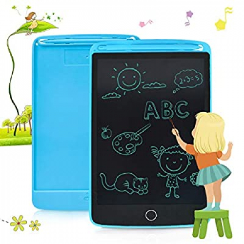 Expired: Enotepad LCD Writing Tablets, Drawing Doodle Board 8.5 Inch Digital eWriter Blue