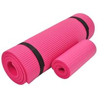 Everyday Essentials 1/2-Inch Extra Thick Yoga Mat with Knee Pad