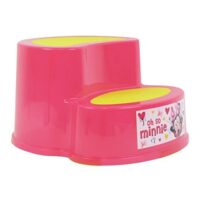 Disney Minnie Mouse 2-Tier Step Stool, Pink