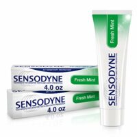 Sensodyne Fresh Sensitive Toothpaste, Mint, Fresh mint, 4 Ounce (Pack of 2), 8 Ounce