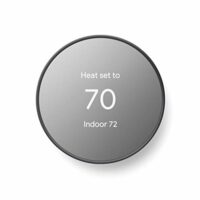 Google Nest – Smart Programmable Wifi Thermostat – Charcoal