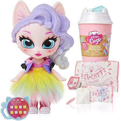 Kitten Catfé Purrista Girls Doll Figures Series 1  Packed in Its Own Coffee Cup