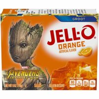 Jell-O Orange Gelatin Mix (6 oz Box)