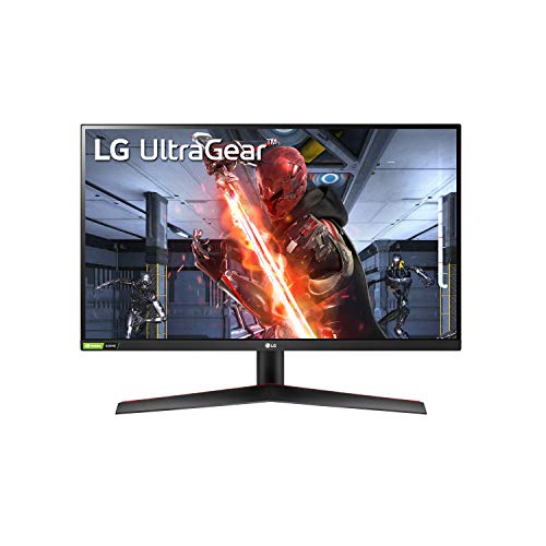 LG 27GN800-B 27 Inch Ultragear QHD (2560 x 1440) IPS Gaming Monitor with IPS 1ms (GtG) Response Time / 144Hz Refresh Rate and NVIDIA G-SYNC Compatible with AMD FreeSync Premium – Black - $296.99 ($370.25)